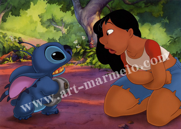 「Stitch and Nani」