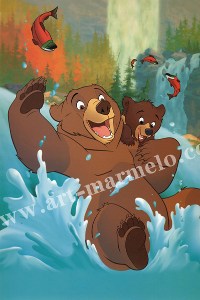 ロブ・キドニー 絵画 版画 Sunday Bear 7905 19/100 クマ ロブ・キドニー 絵画 版画 Sunday Bear 7905 19/100 クマ ディズニーの