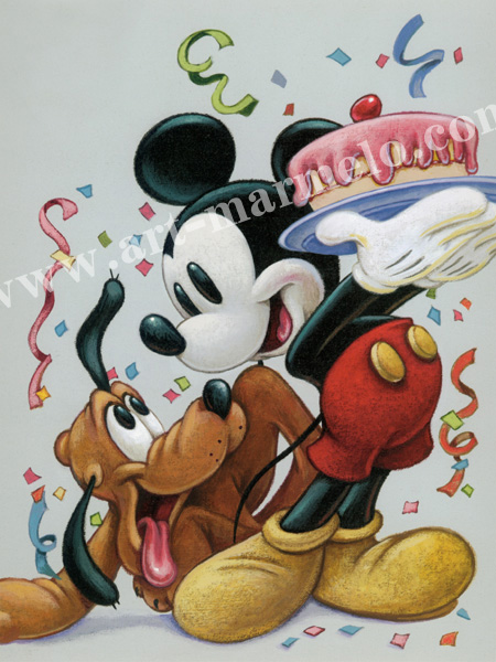 「Mickey and Pluto-A Celebration with Friends」
