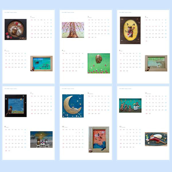 2026年全徳紀子のアートカレンダー詳細