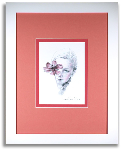 松原健治「チョコレートコスモス」 自筆サイン、エディションナンバー