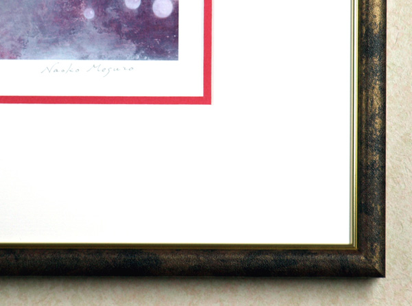 目黒直子の版画「Link」サインL