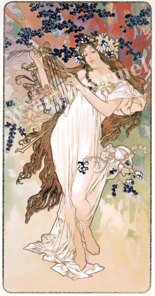 mucha「Spring」