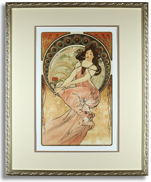 mucha「Painting」額装