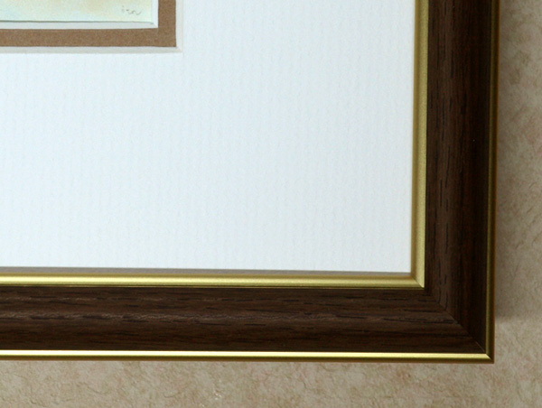 おおた慶文のポストカード額装「朝の陽光」マット