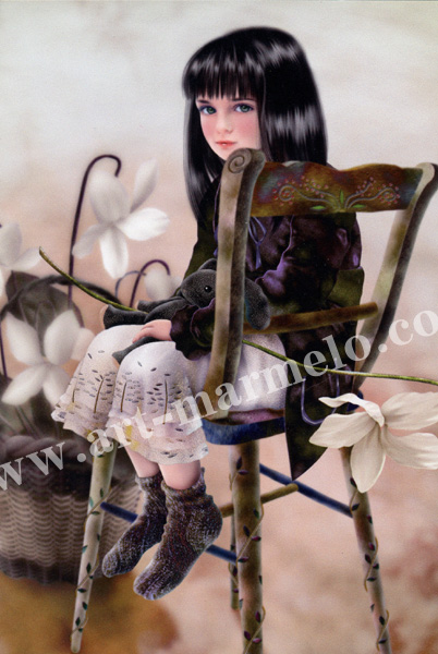 横田美晴のポストカード「Snow Princess」