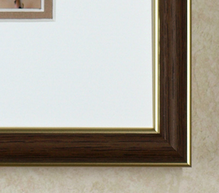 横田美晴のポストカード額装「Snow Princess」マット