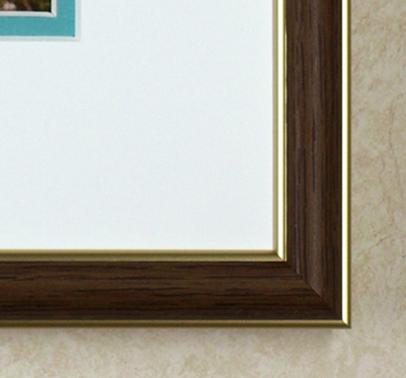 横田美晴のポストカード額装「The forest early spring」マット