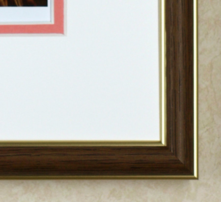 横田美晴のポストカード額装「Red Shoes」マット