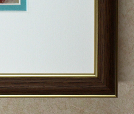 横田美晴のポストカード額装「The Brier Rose」マット