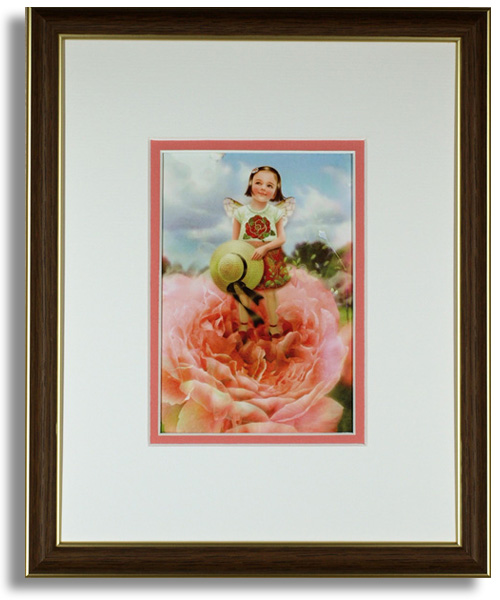 横田美晴のポストカード額装「S-Strawberry Hill」額装