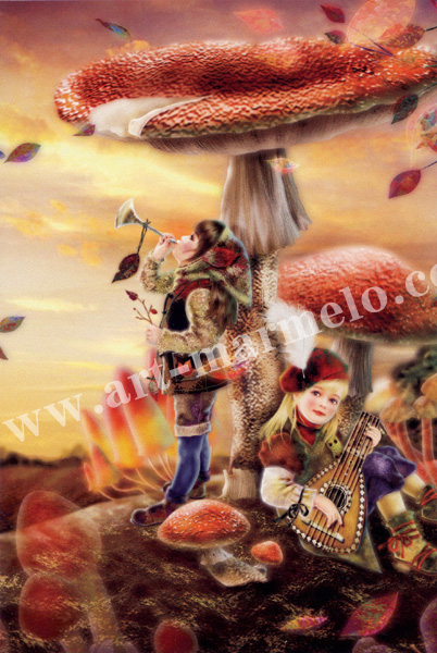 横田美晴のポストカード額装「Eternal brightnessl」