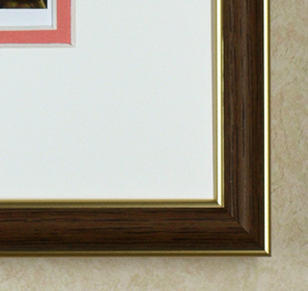 横田美晴のポストカード額装「Alice in the Thistles」マット