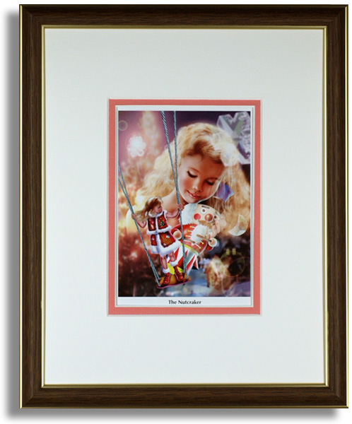 横田美晴のポストカード額装「The Nutcraker」額装