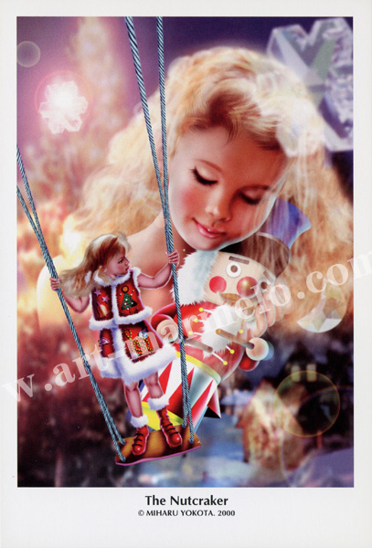 横田美晴のポストカード額装「The Nutcraker」