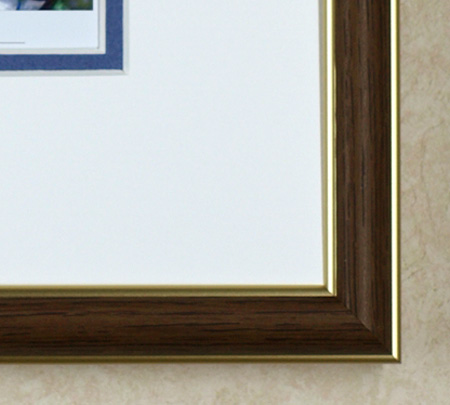 横田美晴のポストカード額装「In the Gardens of the Queen」マット