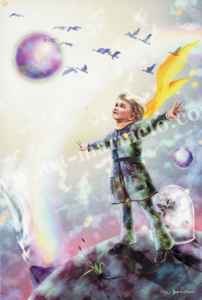 横田美晴のポストカード「A new world,a new beginning」