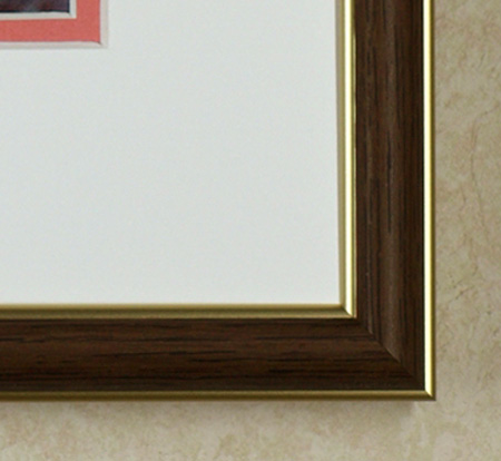 横田美晴のポストカード額装「A new world,a new beginnig」マット