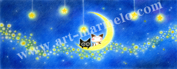 Sakuraの版画「Star Cruise」、版画の通販専門店アート・マルメロ