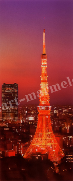 矢道瞬の版画「CityⅢ」、版画の通販専門店アート・マルメロ