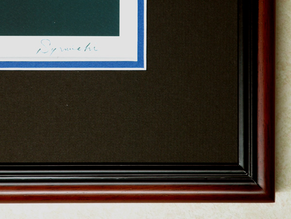 矢道瞬の版画「CityⅦ」サイン、版画の通販専門店アート・マルメロ