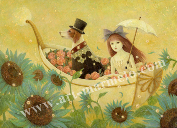 目黒直子 未来の思い出 自筆サイン エディションナンバー入り限定版画