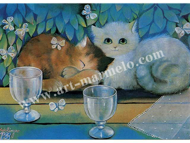 Renate Koblingerのポストカード額装